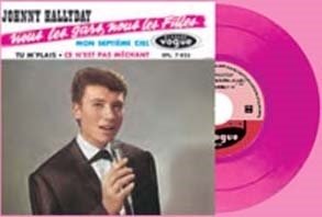 Cover for Johnny Hallyday · Nous Les Gars, Nous Les Filles (Pink Vinyl) (LP) (2019)