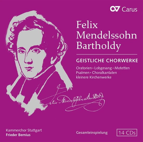 Geistliche Chorwerke - Kammerchor Stuttgart - Música - CARUS - 4009350830493 - 1 de julho de 2022