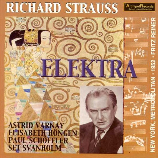 Cover for Richard Strauss · Elektra-varnay Wegner H?ngen Svanho (CD) (2000)
