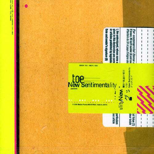 New Sentimentality E.p. - Toe - Music - SPACE SHOWER NETWORK INC. - 4543034010493 - December 6, 2006