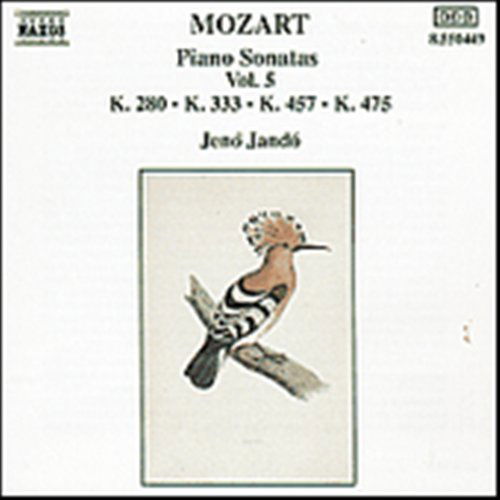 MOZART: Piano Sonatas Vol.5 - Jenö Jando - Musikk - Naxos - 4891030504493 - 12. februar 1992