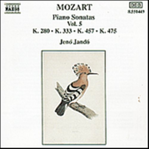 Cover for Jenö Jando · MOZART: Piano Sonatas Vol.5 (CD) (1992)