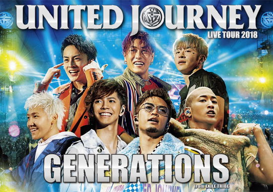 Cover for Generations from Exile Tri · Generations Live Tour 2018 United Journey &lt;limited&gt; (MDVD) [Japan Import edition] (2019)