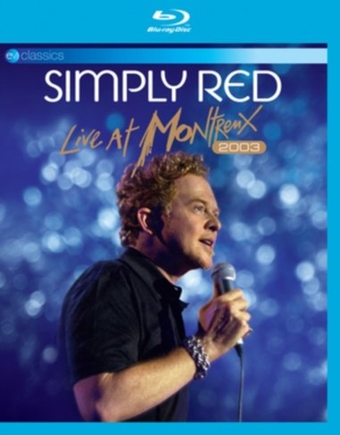 Cover for Simply Red · Live At Montreux 2003 (Blu-ray) (2018)