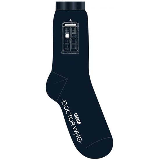 Cover for Doctor Who · Tardis (Socks) (CLOTHES) [Blue edition] (2019)