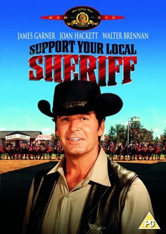 Cover for Support Your Local Sheriff · Sheriffen tør - hvor andre tøver (1969) [DVD] (DVD) (2024)