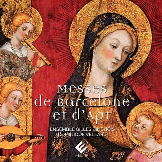Cover for Ensemble Gilles Binchois · Messes De Barcelone Et D'apt (CD) (2019)