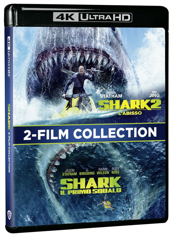 Cover for Shark · Il Primo Squalo / Shark 2 - L'Abisso (2 4K Ultra Hd+2 Blu-Ray) (N/A)