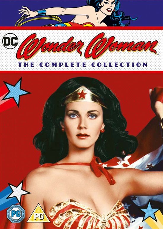 Cover for Wonder Woman Csr Dvds · Wonder Woman Seasons 1 to 3 Complete Collection (DVD) (2016)