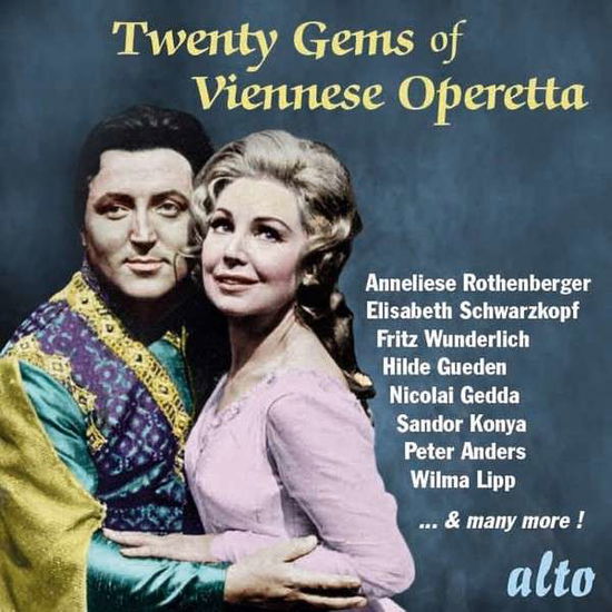 Cover for Rothenberger / Wunderlich / Gueden / Schwarzkopf / Gedda / Etc Etc · Twenty Gems Of Viennese Operetta (CD) (2013)