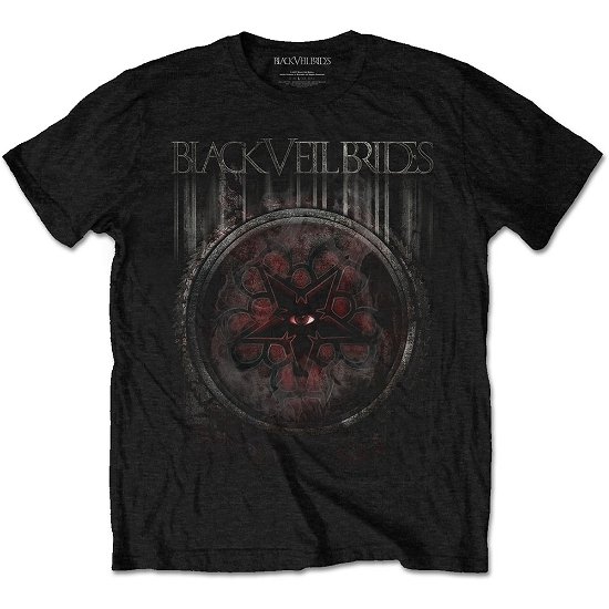 Cover for Black Veil Brides · Black Veil Brides Unisex T-Shirt: Rusted (T-shirt) [size L] [Black - Unisex edition]