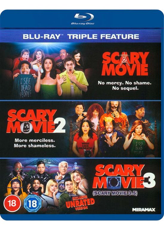 Cover for Scary Movie 3movie Collection BD · Scary Movie Collection (Blu-ray) (2021)