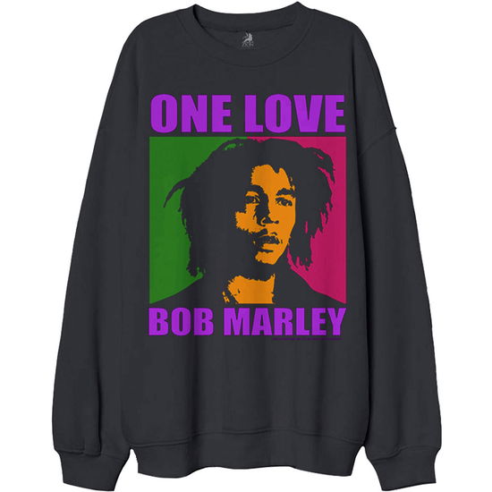 Cover for Bob Marley · Bob Marley Unisex Sweatshirt: One Love (Oversized) (CLOTHES) [size S] (2024)