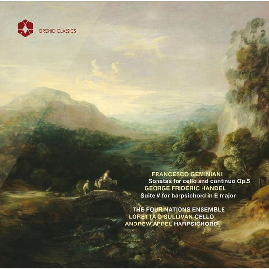 Sonatas for Cello & Continuo / Suite V for Harps - Geminiani / Four Nations Ensemble / O'sullivan - Musique - ORCHID - 5060189560493 - 9 juin 2015