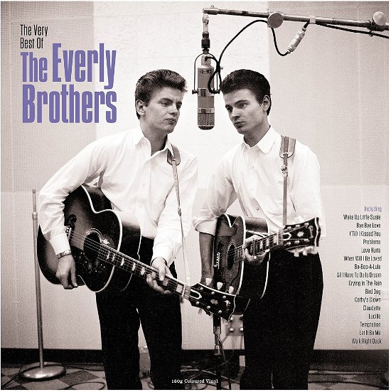 Cover for Everly Brothers · The Very Best Of The Everly Brothers (White Vinyl) (LP) (2023)