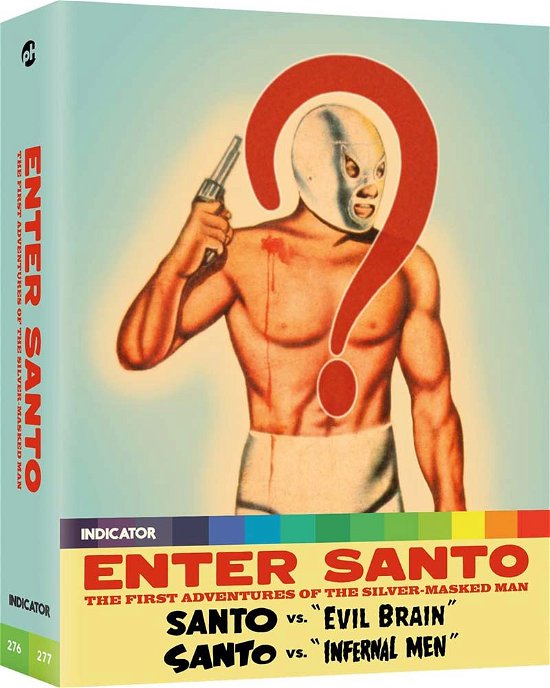 Cover for Enter Santo: 1st Adventures of Silver-masked Man (Blu-ray) (2023)