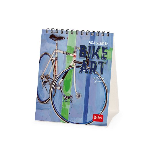 Cover for Legami · Desk Calendars - 2024 Desk Calendar - Bike Art- 12x14.5 - Art (Taschenbuch) (2023)
