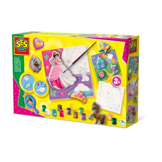 Cover for Ses Creative · Ses Creative - Casting And Painting - Princesses And 3 Canvases - (s01349) (Toys)