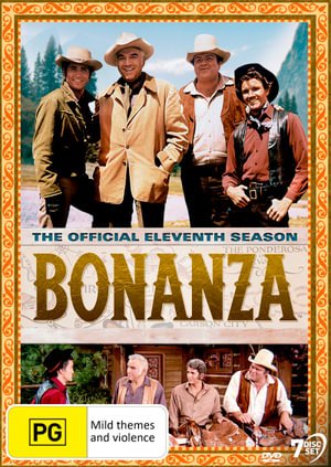 Cover for DVD · Bonanza : the Official Eleventh Season (DVD) (2021)