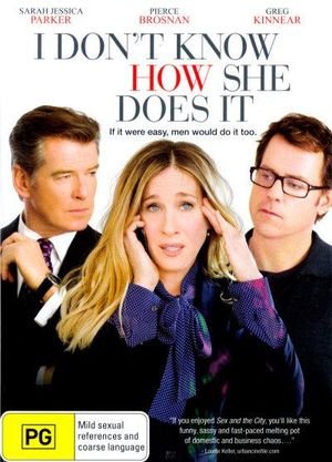 Cover for I Don't Know How She Does It (DVD) (2012)