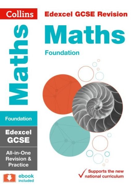 Cover for Collins GCSE · Edexcel GCSE 9-1 Maths Foundation All-in-One Complete Revision and Practice: Ideal for the 2025 and 2026 Exams - Collins GCSE Grade 9-1 Revision (Paperback Book) [Edition edition] (2021)