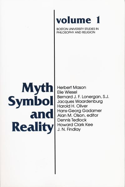 Cover for Alan Olson · Myth, Symbol, and Reality - Boston University Studies in Philosophy and Religion (Paperback Book) (1982)