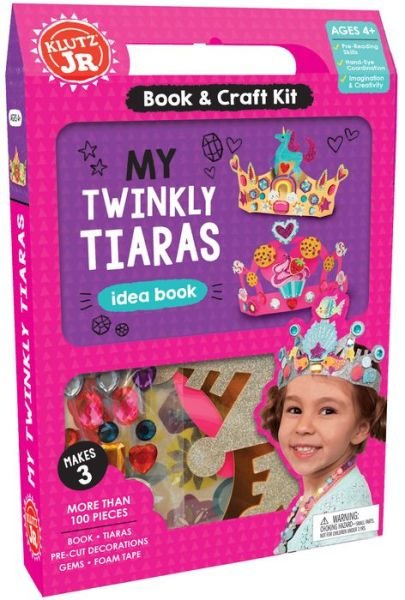 Twinkly Tiaras - Klutz Junior - Editors of Klutz - Livros - Scholastic US - 9780545932493 - 3 de janeiro de 2017