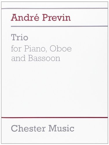 Cover for Andre Previn · Previn Trio Oboe / Bsn/pf Sc/pts                    Ob Bsn Pn Sc&amp;p (Bog) (1998)