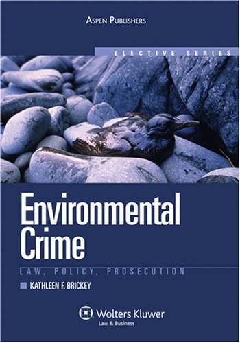Cover for Kathleen F. Brickey · Environmental Crimes (Elective) (Pocketbok) [Stg edition] (2008)