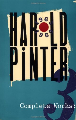 Cover for Harold Pinter · Complete Works, Vol. 3 (Paperback Bog) [Reprint edition] (1994)