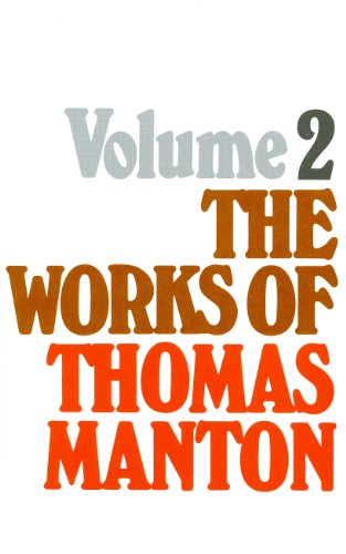 Cover for Thomas Manton · Works of Thomas Manton, Volume 2 (Hardcover Book) [New edition] (1993)