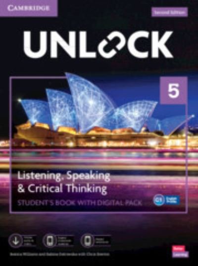 Cover for Jessica Williams · Unlock Level 5 Listening, Speaking and Critical Thinking Student's Book with Digital Pack (Taschenbuch) (2021)