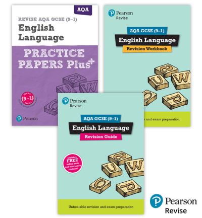 Cover for Jonathan Morgan · New Pearson Revise AQA GCSE (9-1) English Language Complete Revision &amp; Practice Bundle - 2023 and 2024 exams (Book) (2022)