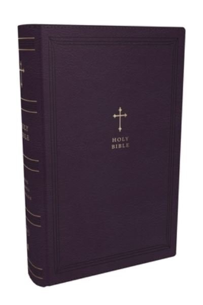Cover for Thomas Nelson · KJV Holy Bible: Compact with 43,000 Cross References, Purple Leathersoft with zipper, Red Letter, Comfort Print: King James Version (Lederbuch) (2023)