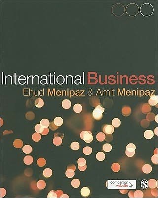 Cover for Ehud Menipaz · International Business: Theory and Practice (Paperback Bog) (2011)