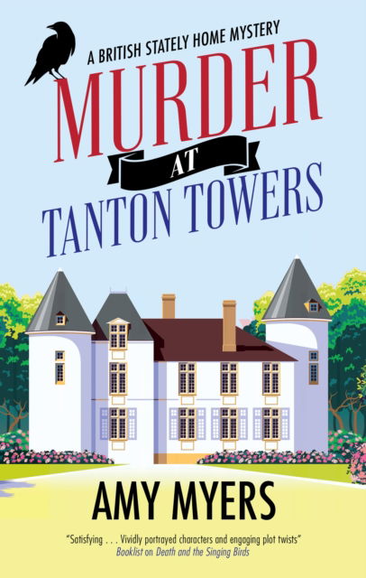 Cover for Amy Myers · Murder at Tanton Towers - A British Stately Home Mystery (Hardcover Book) [Main - Large Print edition] (2025)