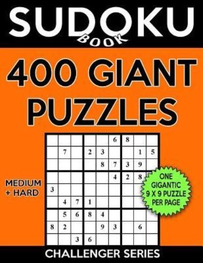 Cover for Sudoku Book · Sudoku Book 400 Giant Puzzles, 200 Medium and 200 Hard (Paperback Bog) (2017)