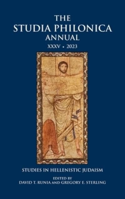 Cover for David T. Runia · Studia Philonica Annual XXXV 2023 (Book) (2023)