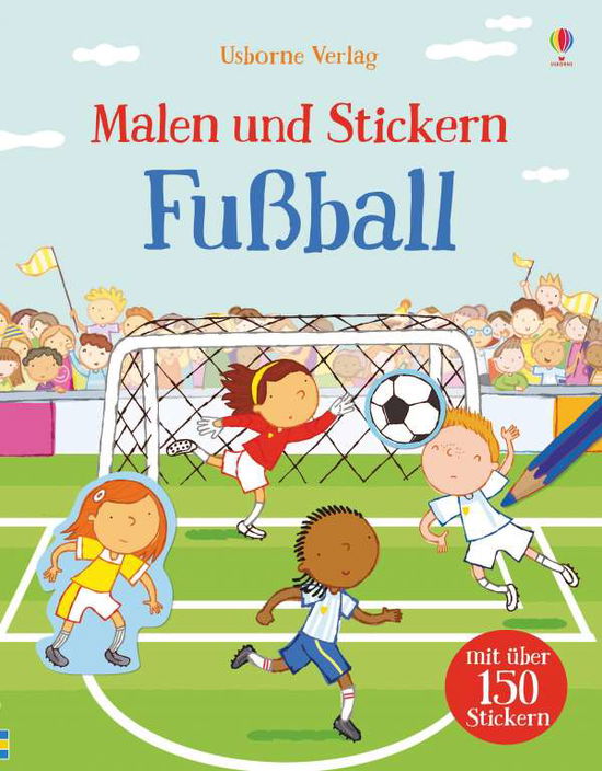 Cover for Taplin · Malen und Stickern: Fußball (Book)