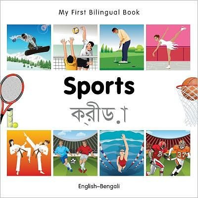 Cover for Vv Aa · My First Bilingual Book -  Sports (English-Bengali) - My First Bilingual Book (Board book) (2012)