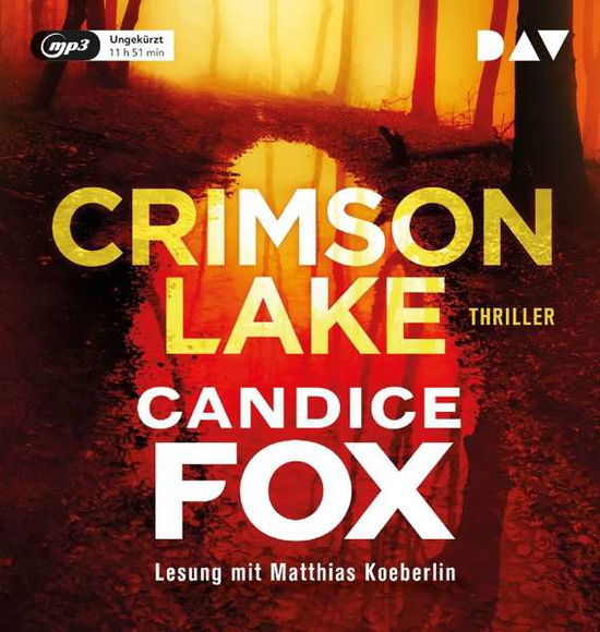 Cover for Candice Fox · Fox:crimson Lake,mp3-cd (CD) (2019)