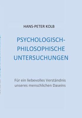 Cover for Kolb · Psychologisch-philosophische Unter (Book)