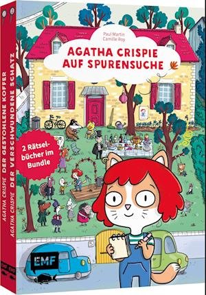 Cover for Paul Martin · Agatha Crispie auf Spurensuche  Geschichten mit Bilderrätseln (Bok) (2023)