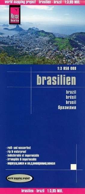 Cover for Reise Know-How · Brazil, World Mapping Project (Trykksaker) (2014)