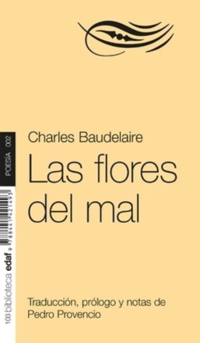 Cover for Charles Baudelaire · Las flores del mal (Paperback Bog) (2023)