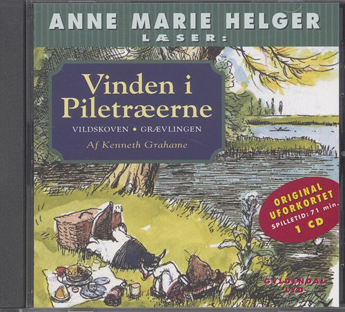 Cover for Kenneth Grahame · Anne Marie Helger læser historier fra Vinden i Piletræerne (CD) [1. udgave] (2006)