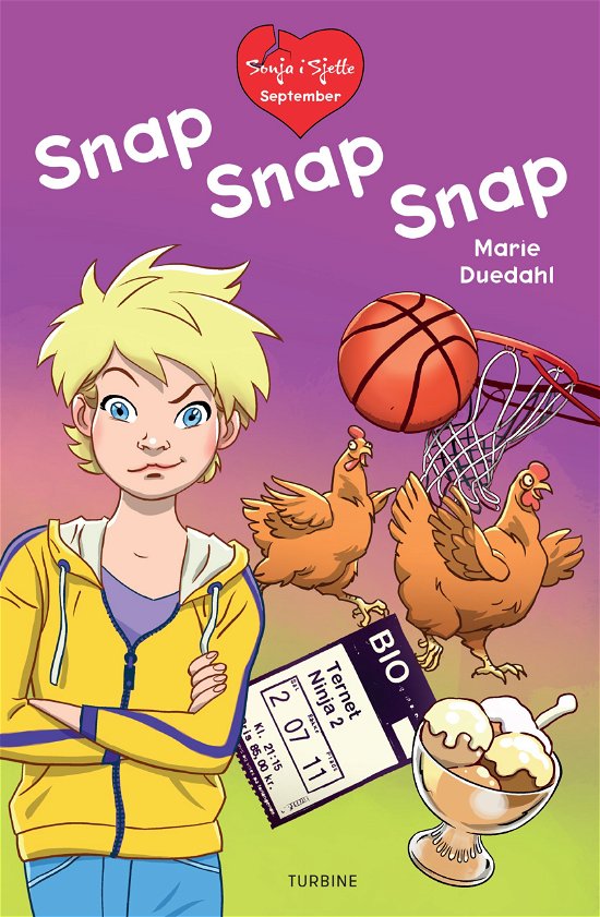 Cover for Marie Duedahl · Letlæsning mellemtrin: Sonja i sjette 2 – Snap Snap Snap (Hardcover Book) [1st edition] (2021)