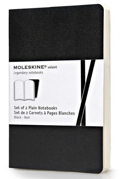 Moleskine Volant Pocket Plain Black 2-set - Moleskine Volant - Moleskine - Books - Moleskine srl - 9788867320493 - October 17, 2013