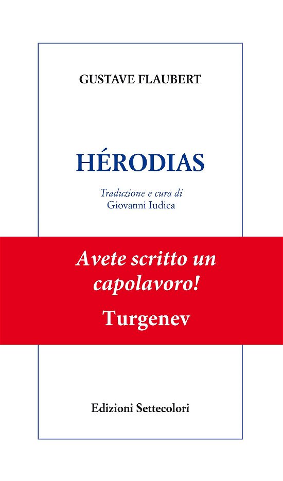 Cover for Gustave Flaubert · Herodias (Book)