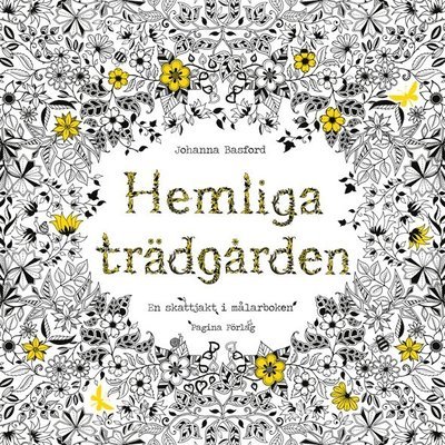Cover for Johanna Basford · Pagina Classic: Hemliga Trädgården - En skattjakt i målarboken (Bok) (2014)